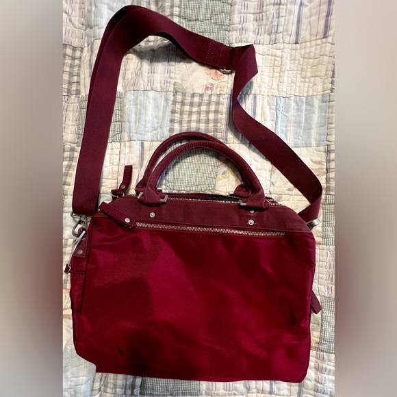 George Gina & Lucy  Miss Perfect Handbag, Burgundy Bag, vintage, never used - Picture 3 of 6